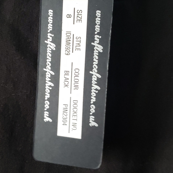 NEW Belted Sweater Dress with Organza Sleeve - Picture 5 of 6